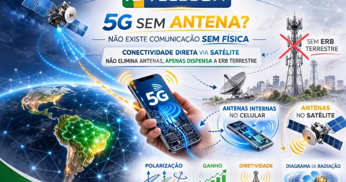 Fake news tecnológica: não existe 5G sem antena