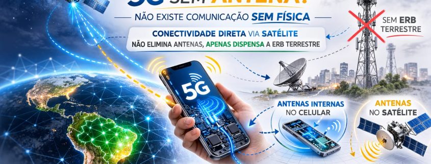 Fake news tecnológica: não existe 5G sem antena