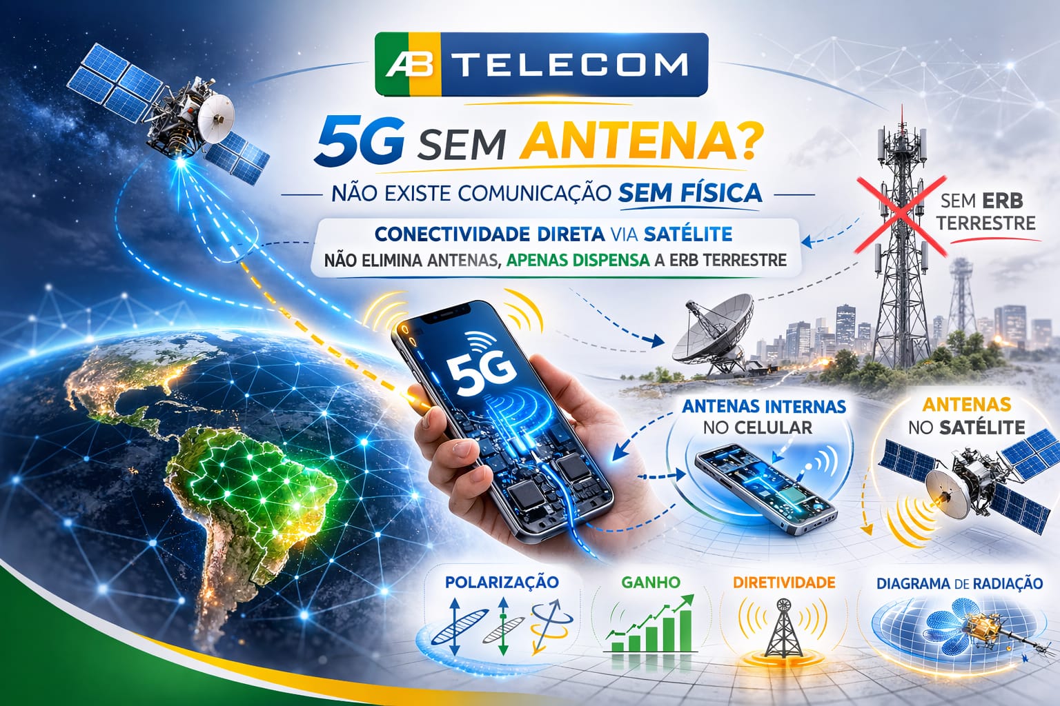 Fake news tecnológica: não existe 5G sem antena